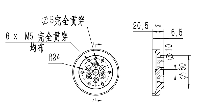 工業(yè)機(jī)器人參數(shù)圖