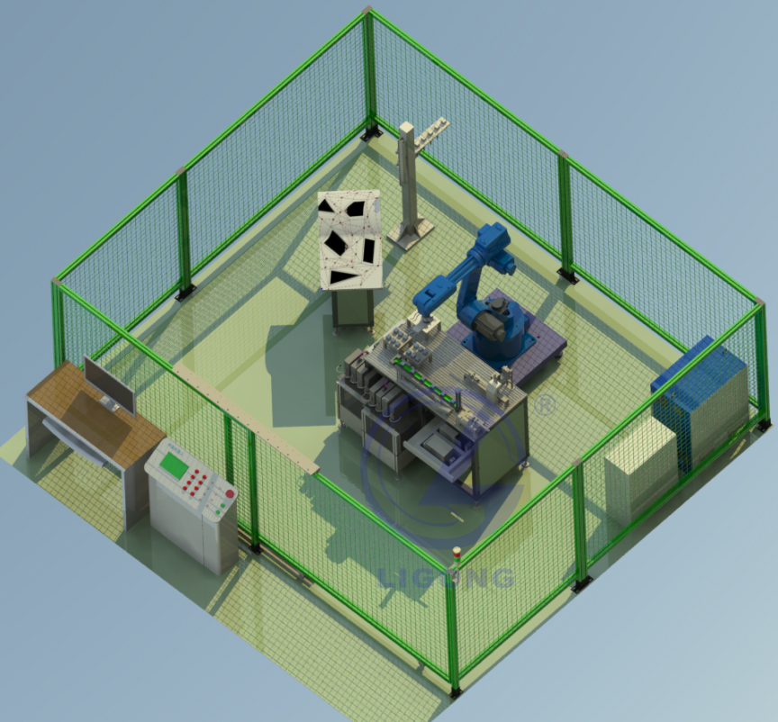 工業(yè)機(jī)器人綜合教學(xué)實訓(xùn)平臺