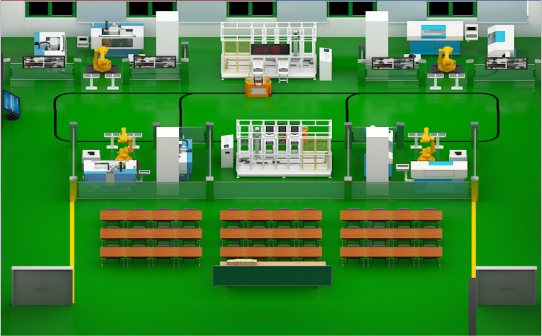 LGJ-SJ10智能機(jī)器人個性化訂制多智能體生產(chǎn)線