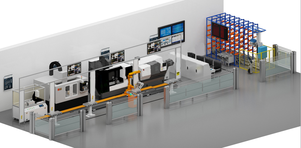 LGJ-SJ13智能機(jī)器人個性化定制多智能體生產(chǎn)線