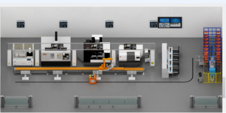 LGJ-SJ13智能機(jī)器人個性化定制多智能體生產(chǎn)線